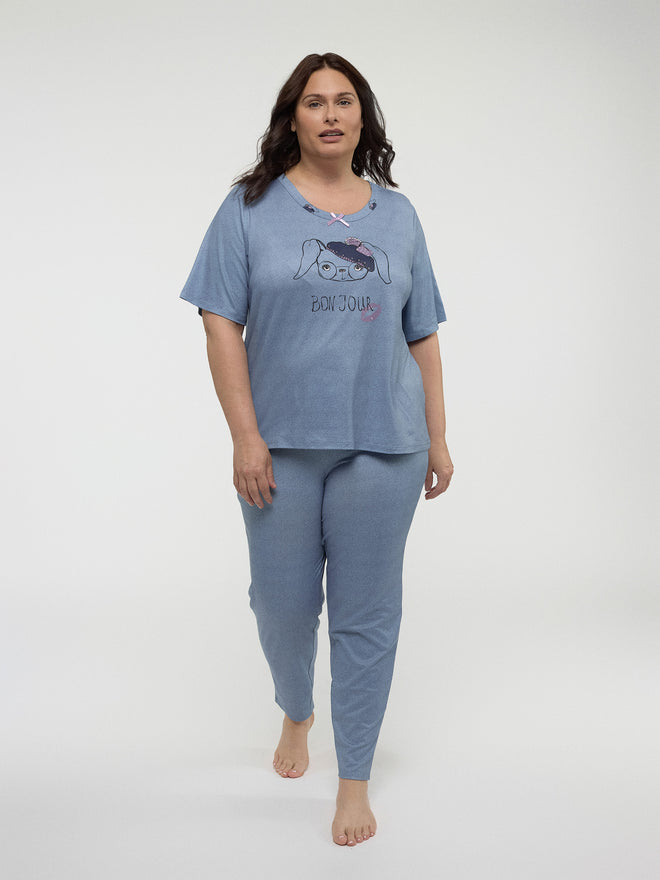 Plus size pyjama tops sale