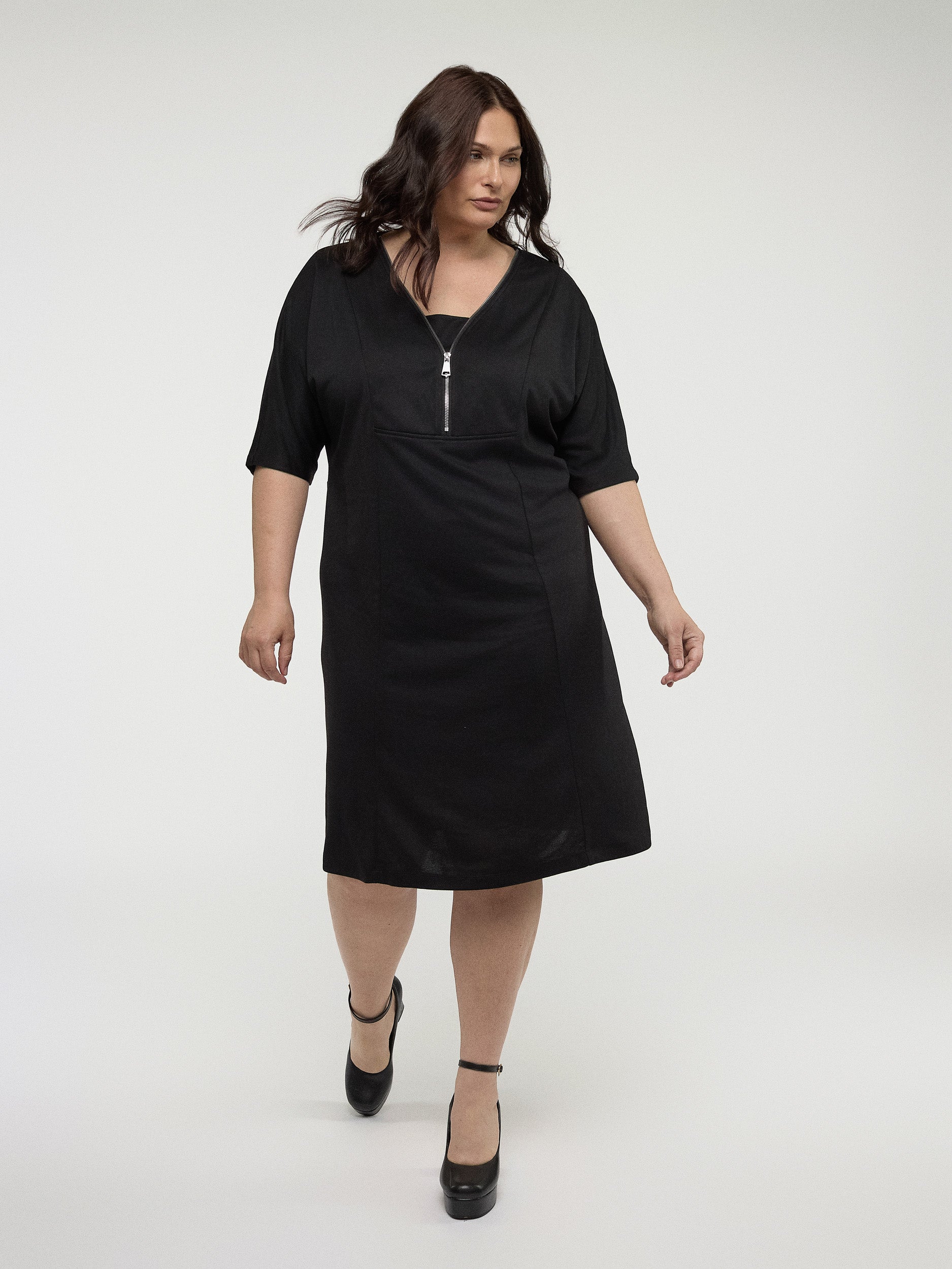 Donna claire plus size dresses best sale